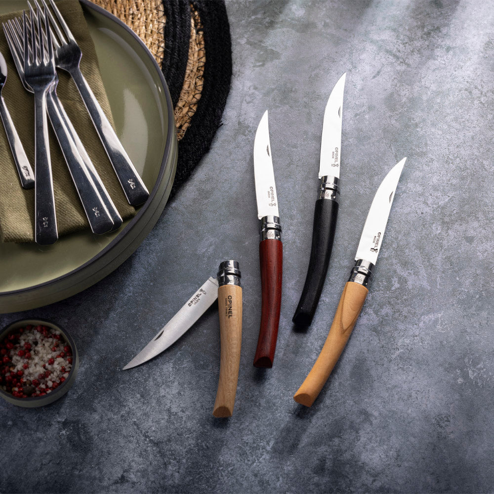 Cuchillo Opinel N°10 Slim Mango de Ébano
