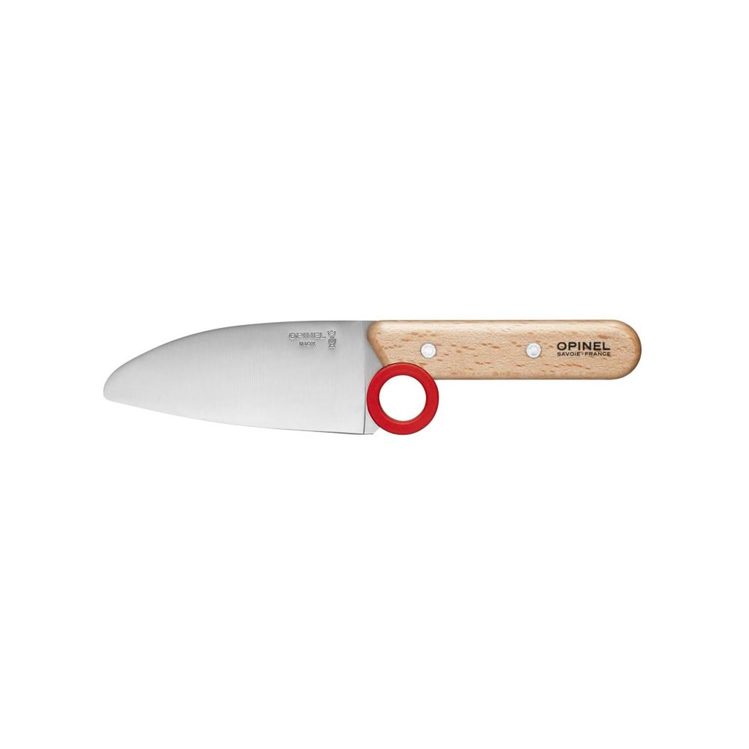 Cuchillo para Niños Opinel “Le Petite Chef” con Protector de Dedos