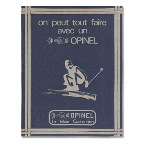 Paño de Cocina Opinel "On peut tout faire ..."