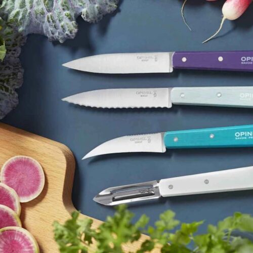 Set de Cuchillos Opinel Les Essentiels Art Deco 4pc