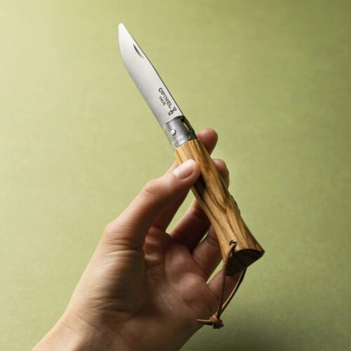 Cuchillo Opinel N°6 Mango de Olivo