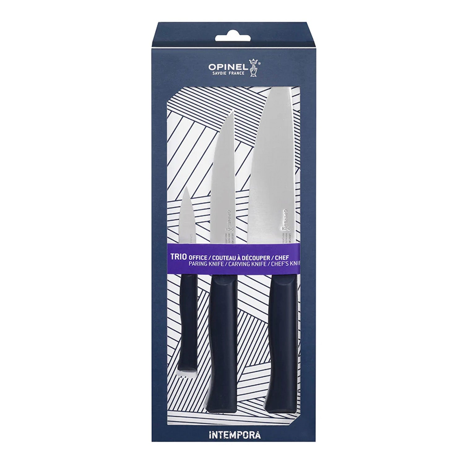 Set Opinel Cuchillos de Cocina Intempora 3pc