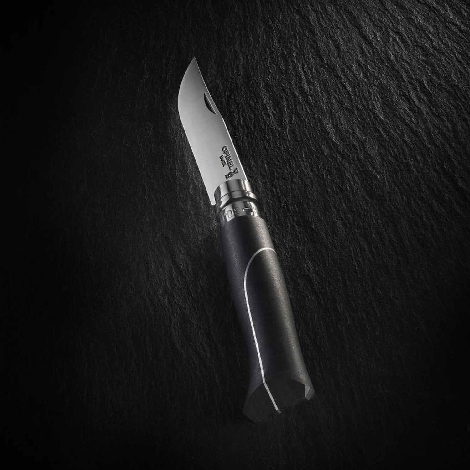 Cuchillo Opinel N°8 Mango de Ébano Ellipse
