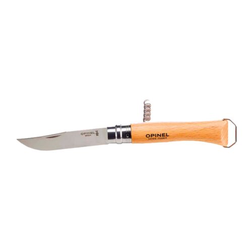 Cuchillo Opinel N°10 Abrebotellas y Sacacorchos