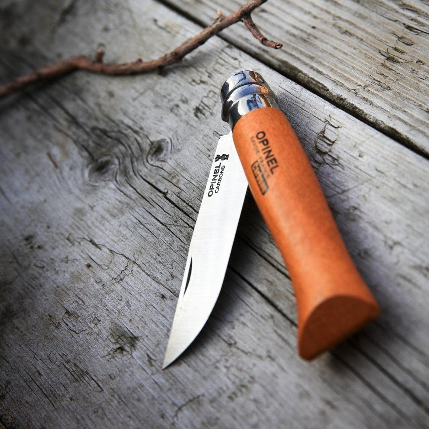 Cuchillo Opinel N°8 VRN de Acero Carbono