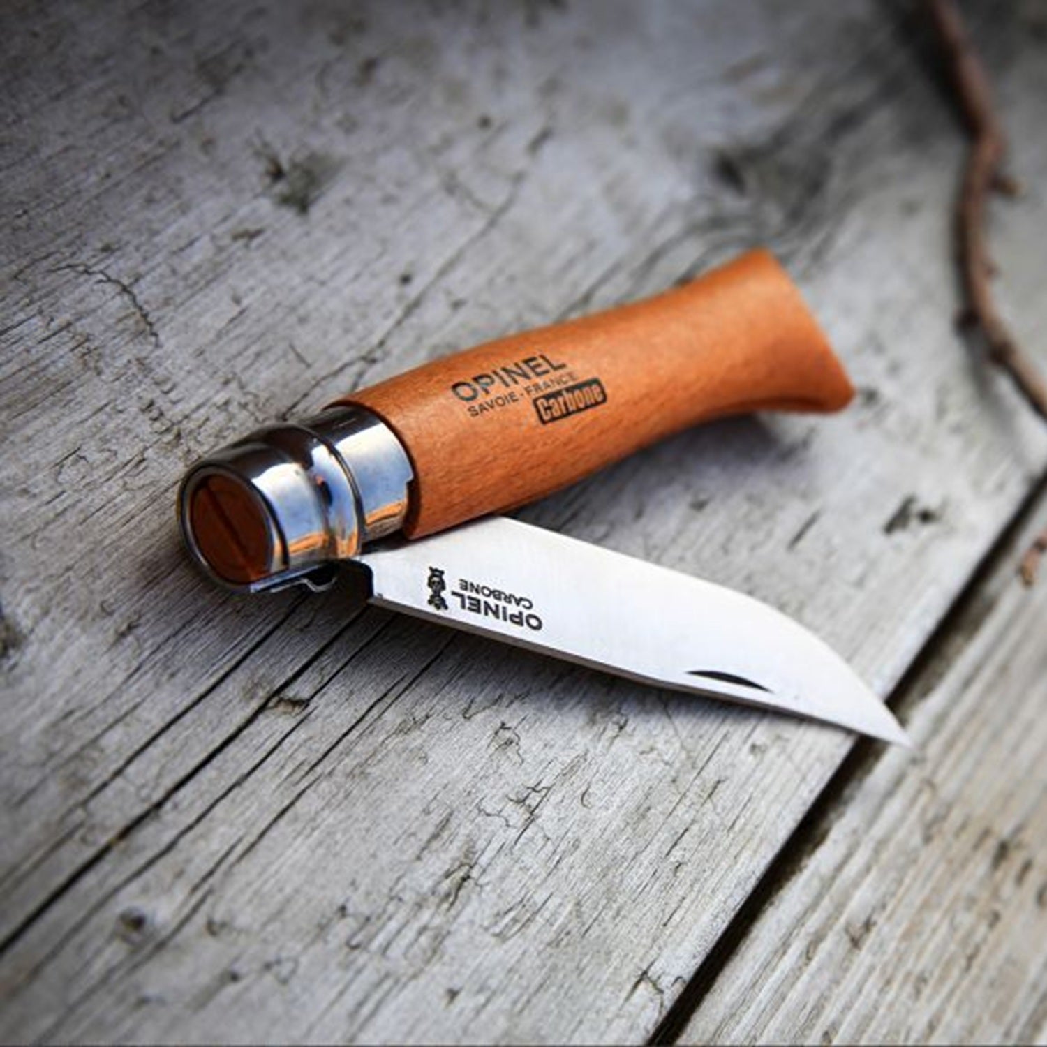 Cuchillo Opinel N°8 VRN de Acero Carbono