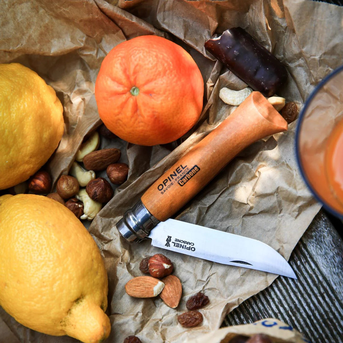Cuchillo Opinel N°10 VRN de Acero Carbono