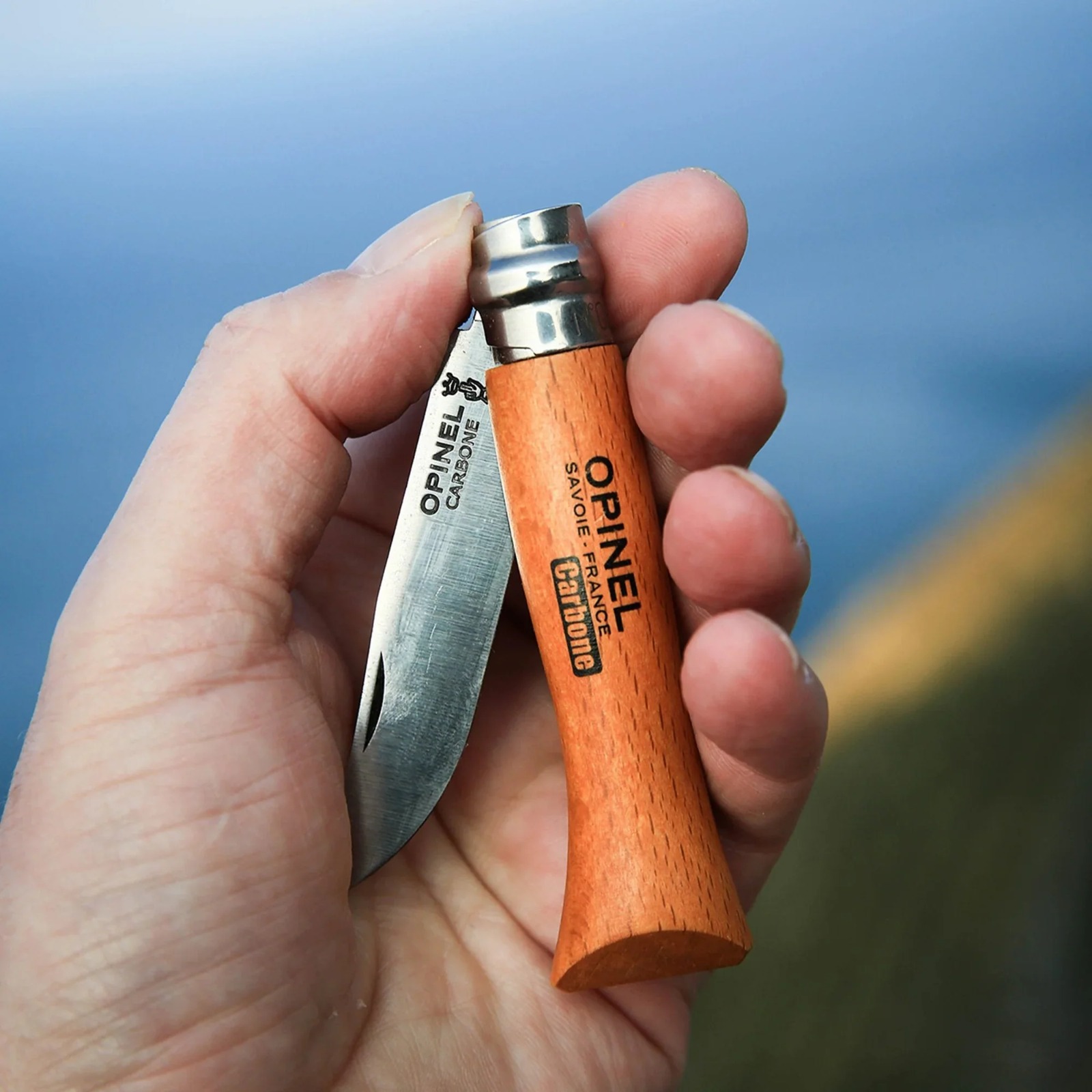 Cuchillo Opinel N°10 VRN de Acero Carbono