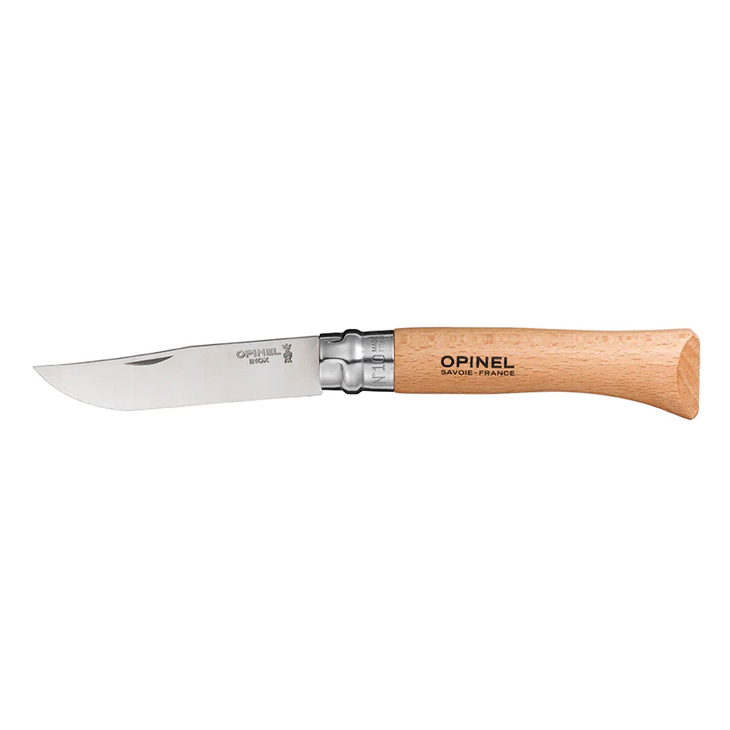 Cuchillo Opinel N°10 de Acero Inoxidable