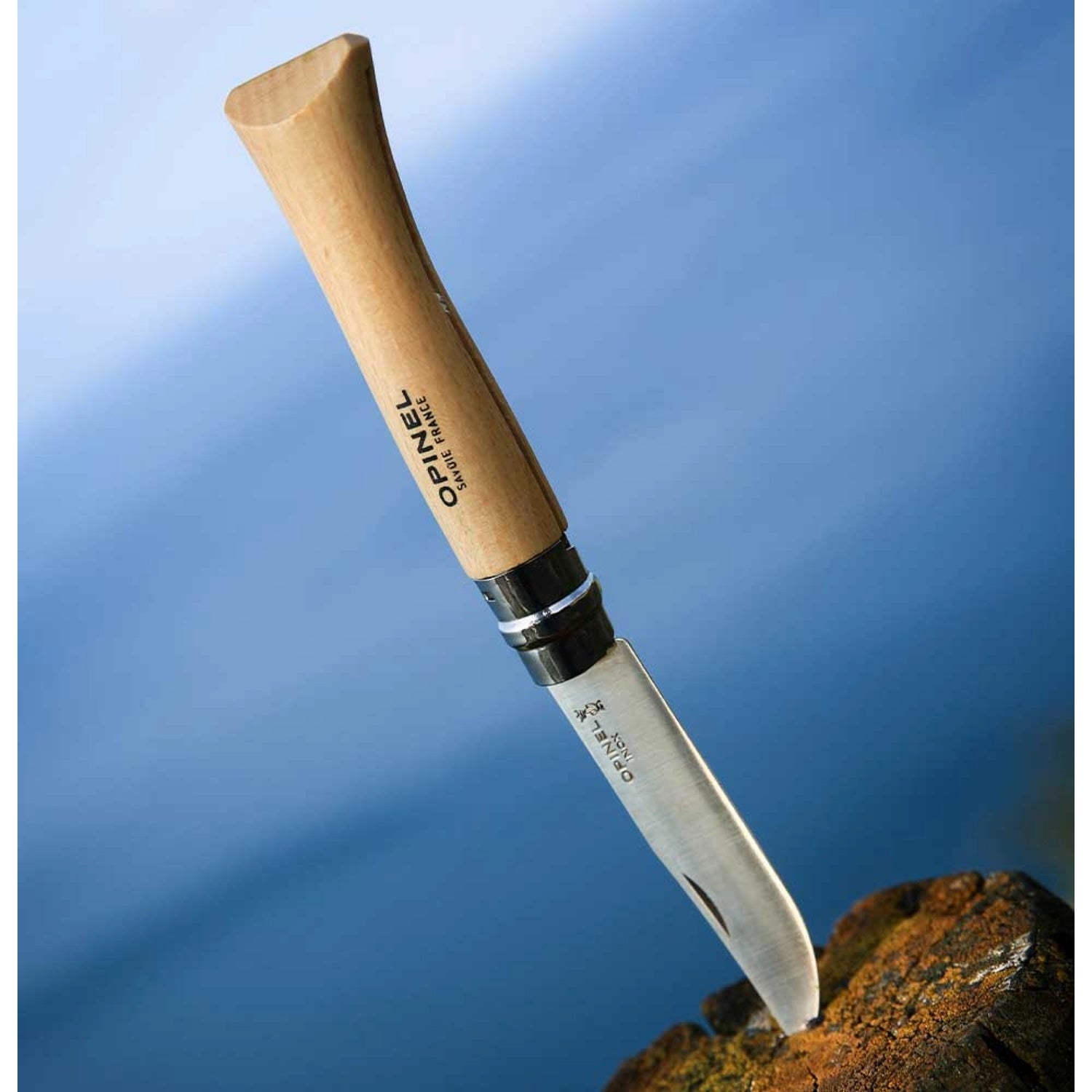 Cuchillo Opinel N°10 de Acero Inoxidable