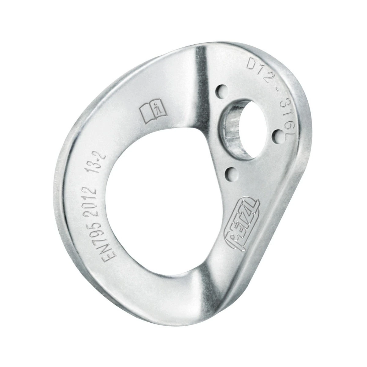 Pack Chapa de Acero Petzl Coeur Stainless 12mm - 20 Unidades