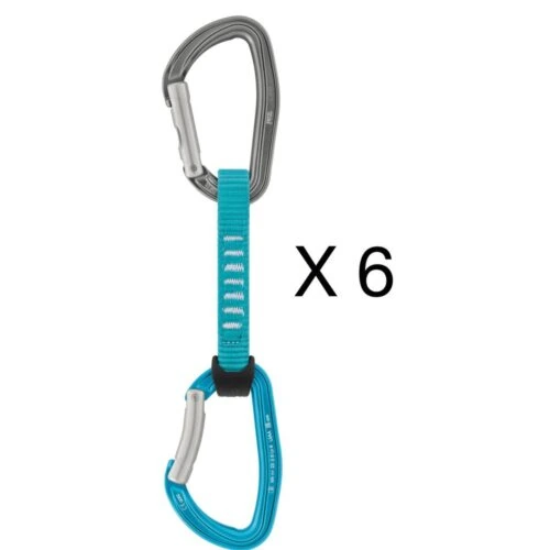 Pack Cinta Express Petzl Djinn Axess 11cm – 6 Unidades