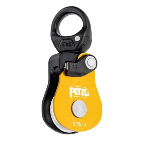 Polea Industrial Simple Petzl Spin L1 color Amarillo