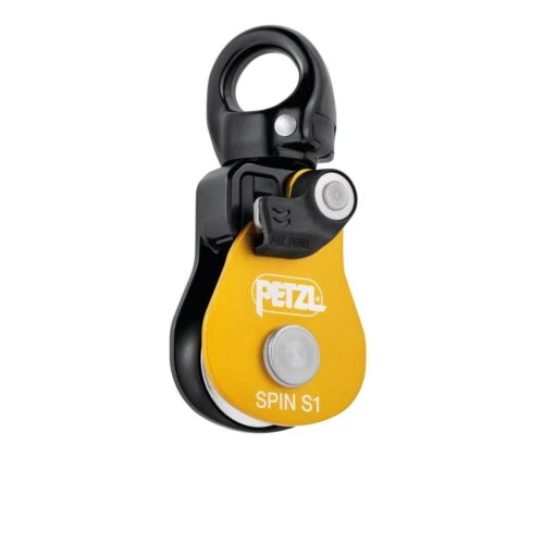 Polea Industrial Simple Petzl Spin S1 color Amarillo