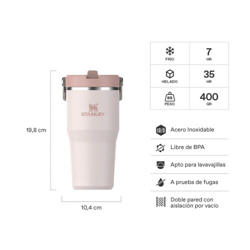 Vaso Stanley Flip Straw Varsity 597ml