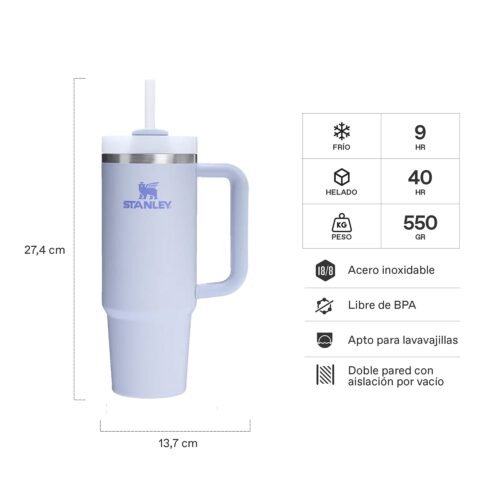 Vaso Stanley Quencher H2.0 Adventure 887ML