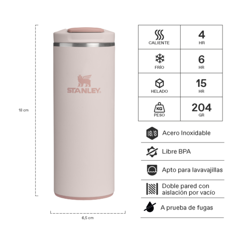 Botella Térmica Stanley Transit Flip Top Mug 354 ml