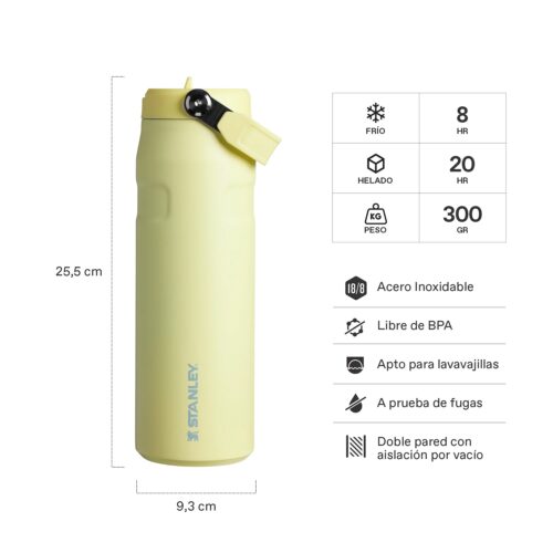Botella Térmica Stanley IceFlow AeroLight FlipStraw 710ml