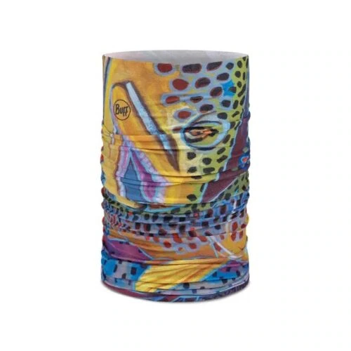 Tubular Buff CoolNet UV Derek DeYoung Trout Confetti