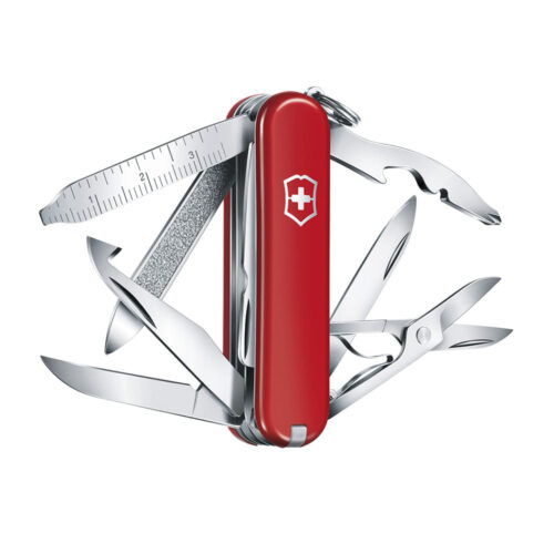 Cortapluma Minichamp Roja 18 Funciones Victorinox 0.6385