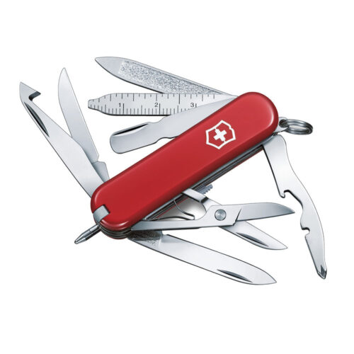 Cortapluma Minichamp Roja 18 Funciones Victorinox 0.6385