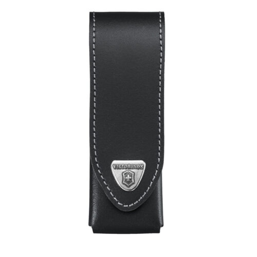 Funda Victorinox Cuero Negro C/Velcro 4.0523.3