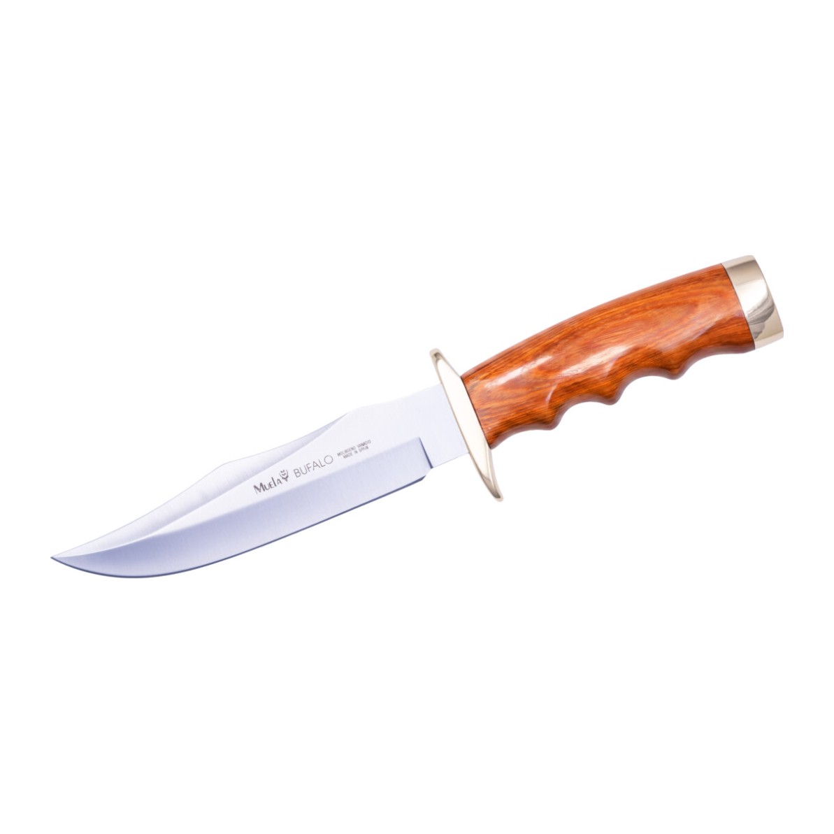 Cuchillo Muela Bufalo-17R Hoja 17 cm Madera Roja