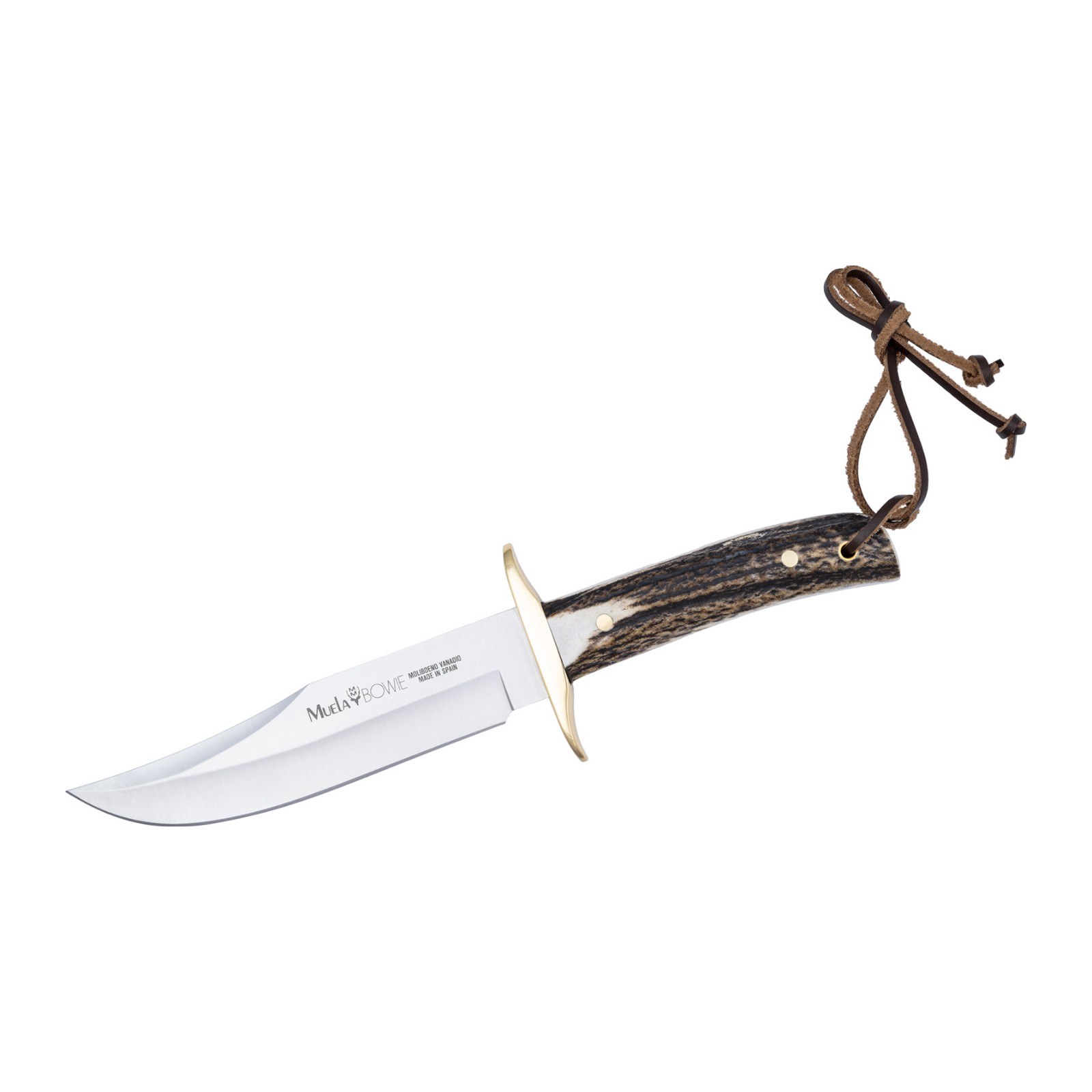Cuchillo Muela Bw-CLASIC-16A Hoja 16 cm Asta de Ciervo