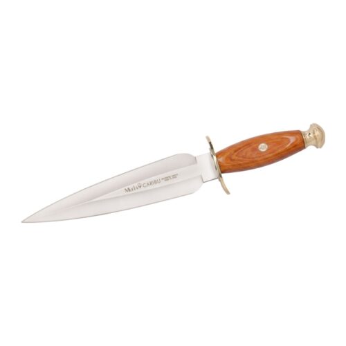 Cuchillo Muela Caribu Hoja 20,5 cm Madera Coral