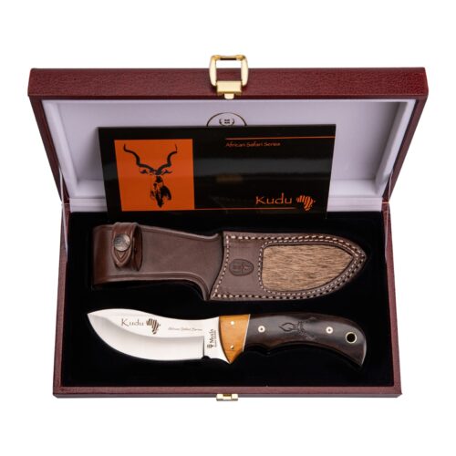 Cuchillo Muela Kudu Hoja 10 cm Madera Granadill - vista 2