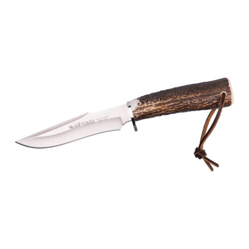 Cuchillo Muela Pointer-13A Hoja 13 cm Asta de Ciervo