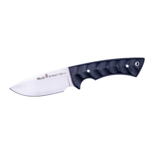 Cuchillo Muela Rhino-10SV.M Hoja 10 cm Micarta Negra