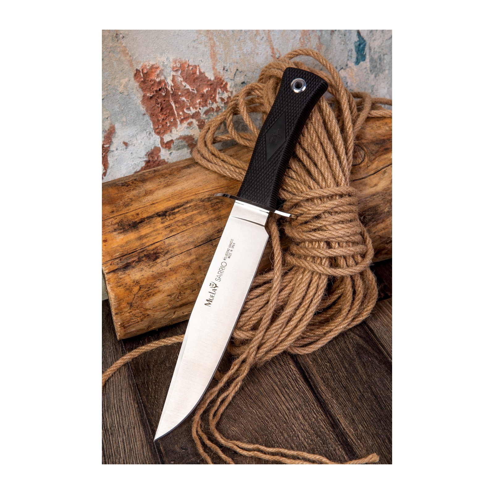 Cuchillo Muela Sarrio-19G Hoja 19,5 cm Mango de Goma - vista 2