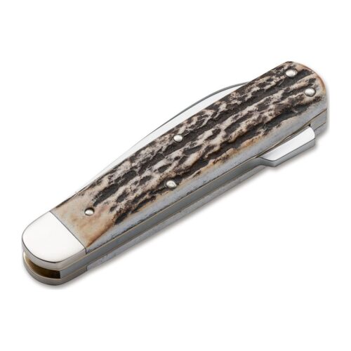 Navaja Boker Hunters Knife Mono CPM Hoja 8,5 cm Asta de Ciervo 110609 - vista 2